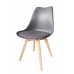 SEDIA ARREDO GREY C/CUSCINO (4pz)